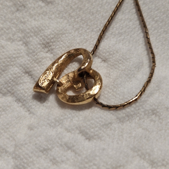 Givenchy Gold Heart Pendant Necklace - Picture 2 of 13